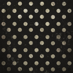 Vintage abstract background, polka dots, grunge texture - 53209217