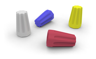 Screw on wire connector