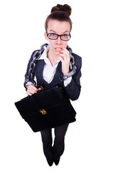 Woman with hands and handcuffs