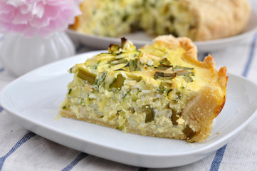 Zucchini Crostata Quiche