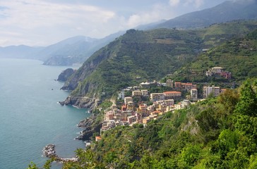 Fototapeta na wymiar Riomaggiore Cinque Terre 04