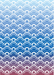 Japanese Wave Pattern