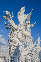 Fototapeta premium Wat Rong Khun,Chiangrai, Thailand