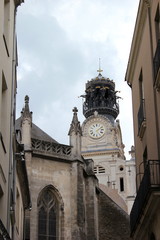 Wachturm der Kirche Sainte-Croix in Nantes