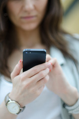 send message from smartphone