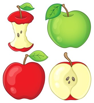Various apples collection 1