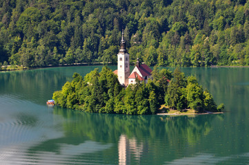 Bleder See in Slowenien