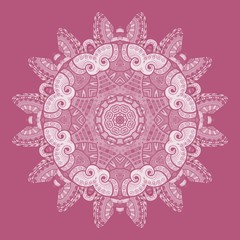 Vector pattern with marine inhabitants