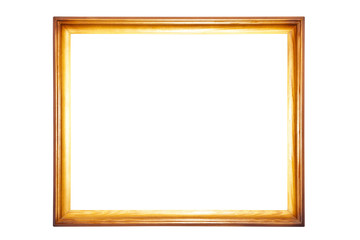 Gold picture frame
