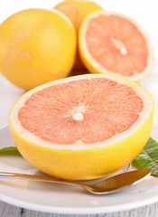 Obraz na płótnie Canvas grapefruit