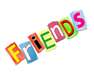 Friends concept.