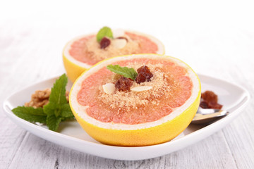 Fototapeta na wymiar appetizer, grapefruit