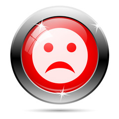 Metallic glossy icon