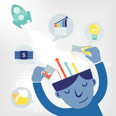 Successful businessman