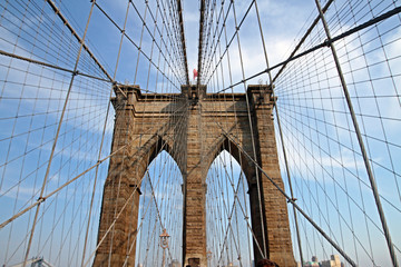 Obraz premium Most Brookliński