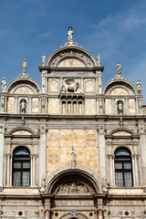 Fototapeta na wymiar Venice -the Scuola Grande di San Marco