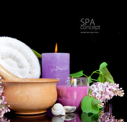 SPA background. Shallow DOF