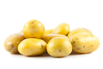 potato isolated on white background