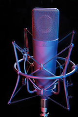  Studio Mikrofon mit Spinnenhalterung Nahaufnahme