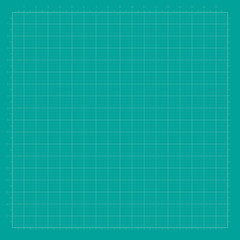 Green graph paper background