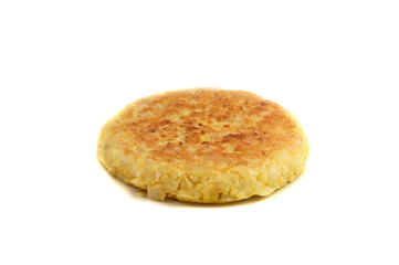 spanish omelette with eggs and potatoes