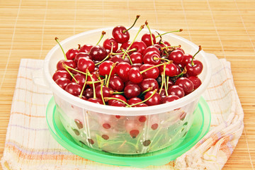 bowl of cherries.