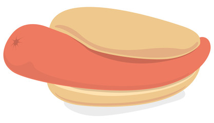 Big yummy hot dog