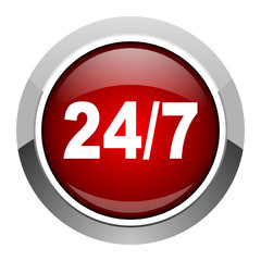 24/7 icon