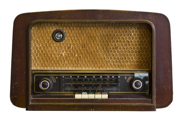 Vintage fashioned radio