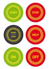 bouton start-stop