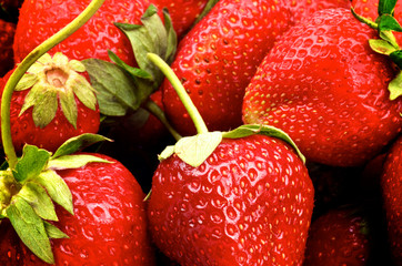 Strawberries Background