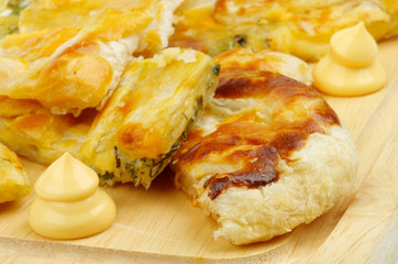 Cheese and Greens Pie