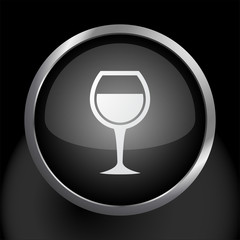 Wine Glass Icon Symbol Vector