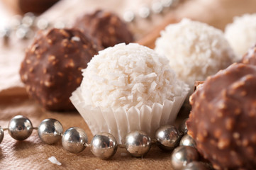 Belgium pralines