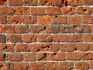 Old brick wall texture background