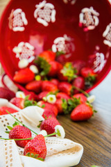 strawberry decoration