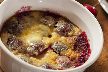 Organic Cherry Cobbler Cake