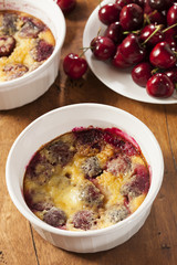 Organic Cherry Cobbler Cake