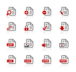 Documents Icons - 1 -- Redico Series