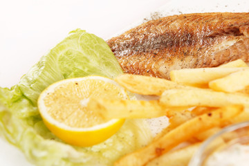 fish with french fries