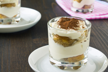 Italian dessert tiramisu