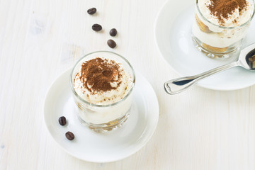 Italian dessert tiramisu
