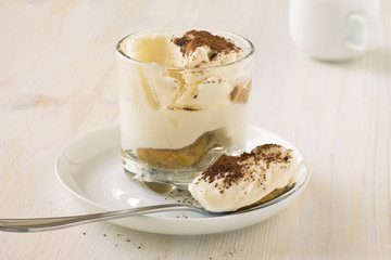 Italian dessert tiramisu