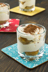 Italian dessert tiramisu