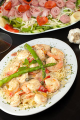 Shrimp Scampi with Pasta