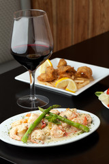 Shrimp Scampi with Pasta