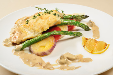 Fried fish fillet