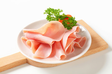 Sliced ham