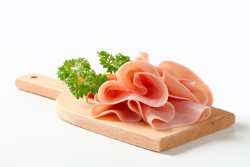 Sliced ham