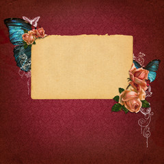 Vintage background design